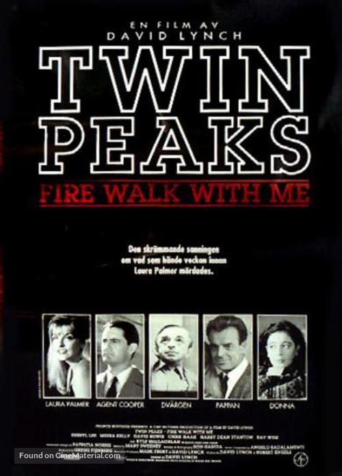 Twin Peaks: Fire Walk with Me - Danish Movie Cover