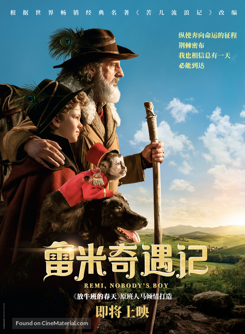 R&eacute;mi sans famille - Chinese Movie Poster