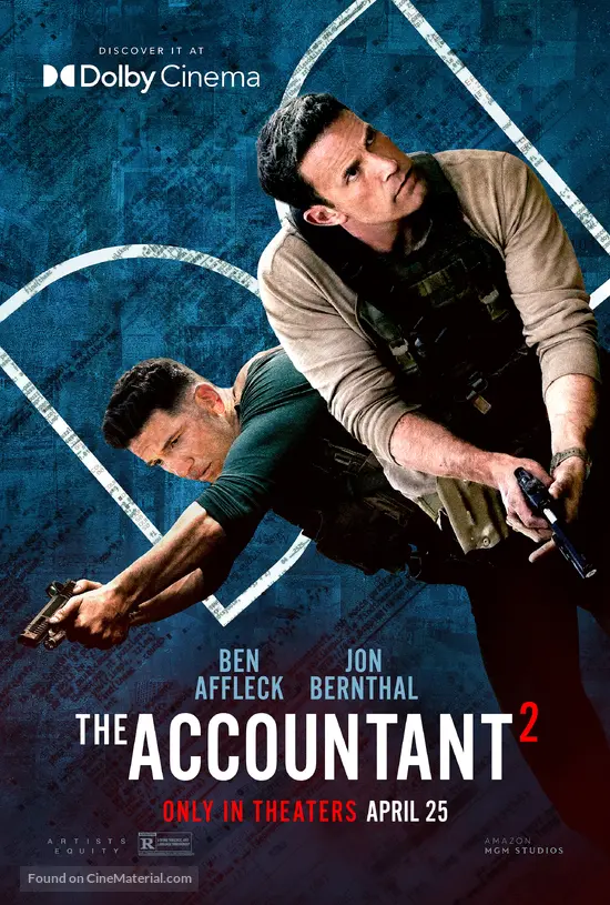The Accountant 2 2025 Movie Poster The Accountant 2 Movie Poster