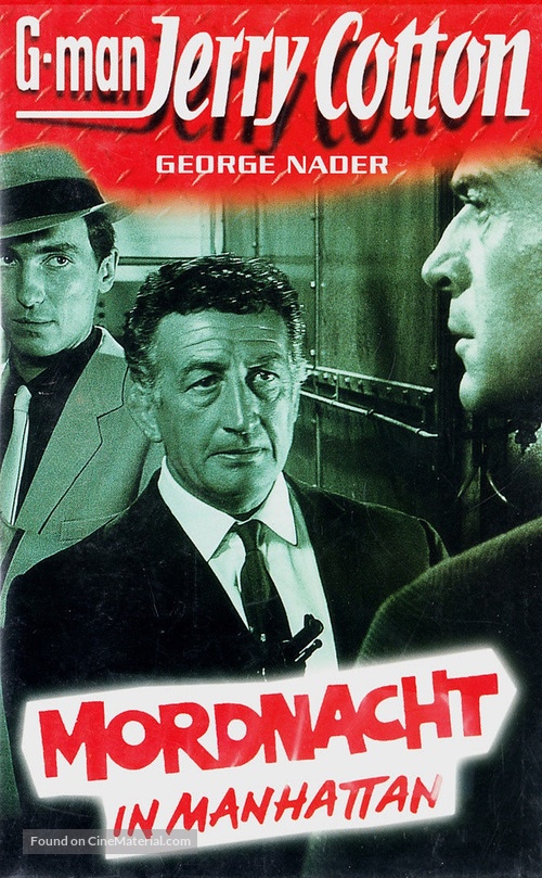 Mordnacht in Manhattan - German VHS movie cover