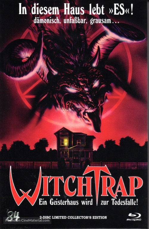 Witchtrap - German Blu-Ray movie cover