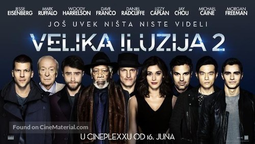 Now You See Me 2 - Serbian Movie Poster