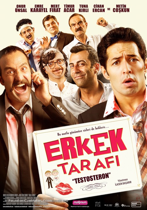 Erkek tarafi testosteron - Turkish Movie Poster