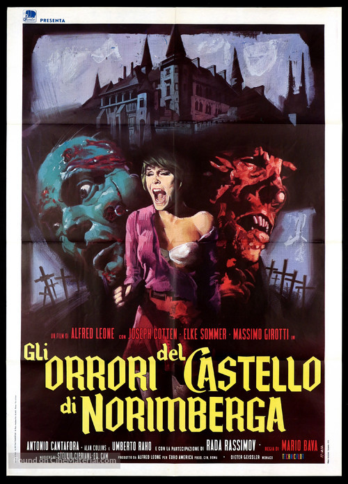 Gli orrori del castello di Norimberga - Italian Movie Poster