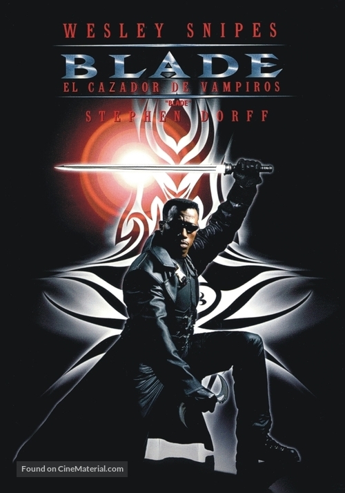 Blade - Argentinian DVD movie cover