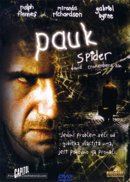 Spider - Croatian DVD movie cover