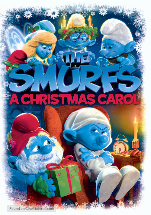 The Smurfs: A Christmas Carol - DVD movie cover
