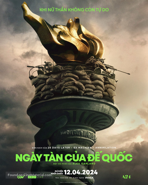 Civil War - Vietnamese Movie Poster