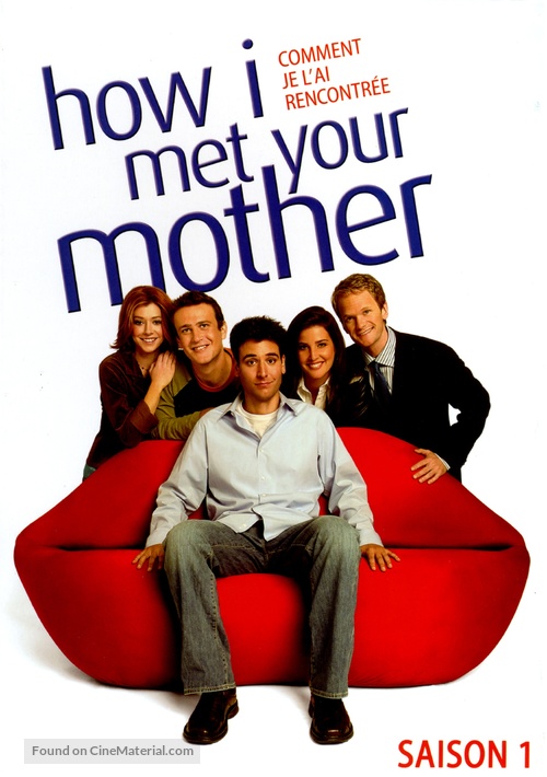 &quot;How I Met Your Mother&quot; - French DVD movie cover