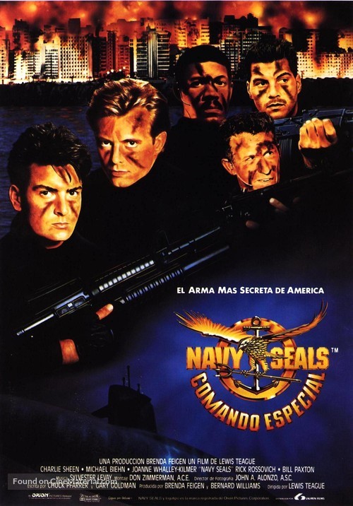 Navy Seals - Spanish Movie Poster