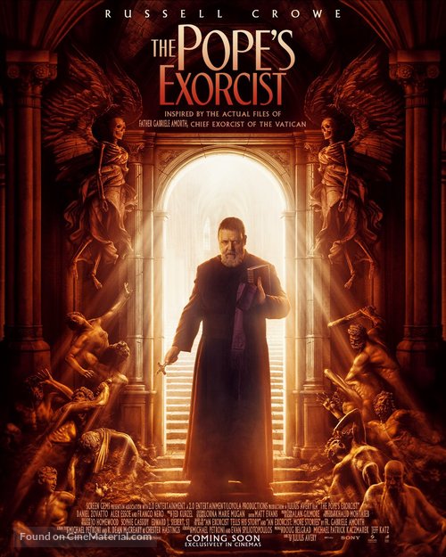 The Pope&#039;s Exorcist - British Movie Poster