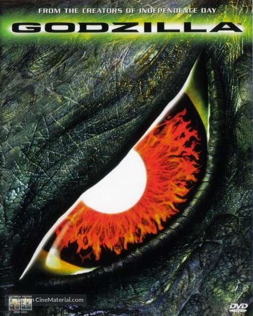 Godzilla - DVD movie cover