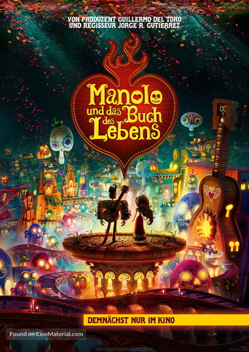 The Book of Life - German Movie Poster