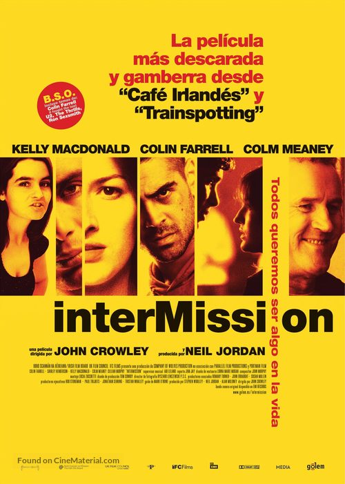 Intermission - Spanish Movie Poster