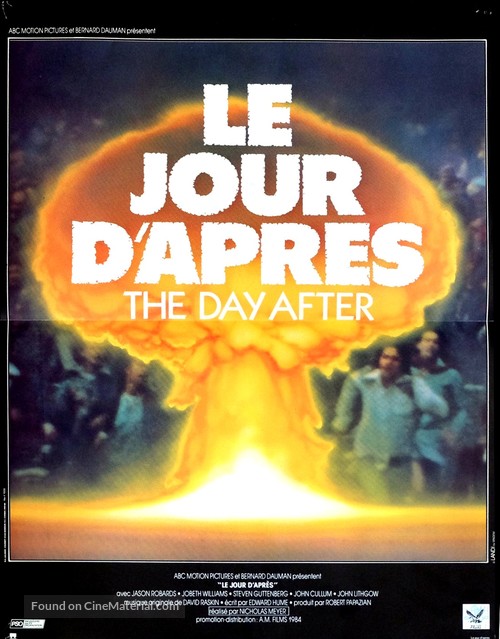 The Day After - French Movie Poster