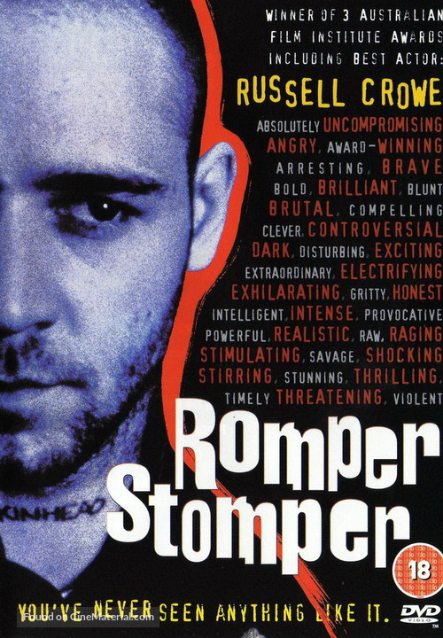 Romper Stomper - British Movie Cover