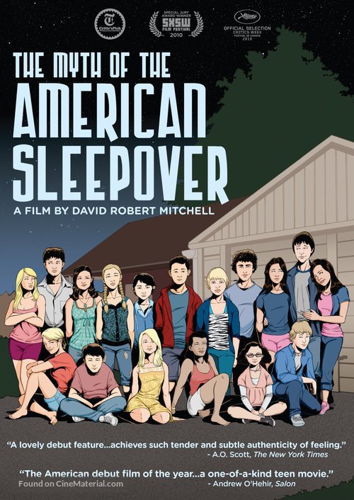 The Myth of the American Sleepover - DVD movie cover