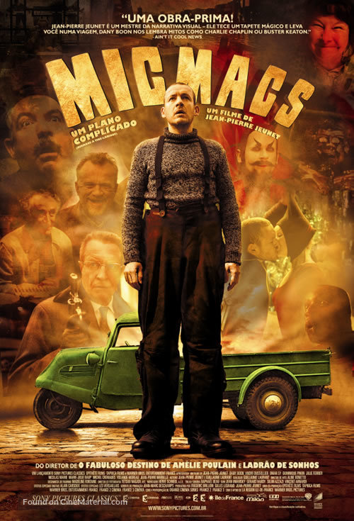 Micmacs &agrave; tire-larigot - Brazilian Movie Poster