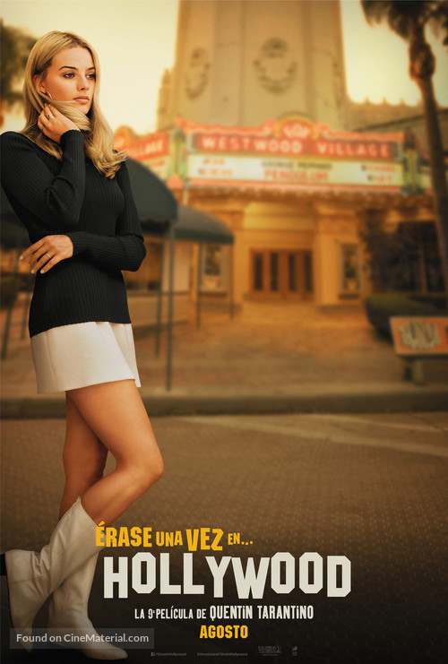 Once Upon a Time in Hollywood - Spanish Movie Poster
