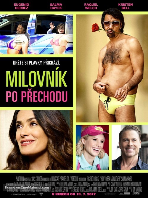 How to Be a Latin Lover - Czech Movie Poster