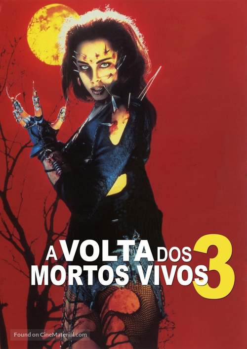 Return of the Living Dead III - Brazilian Movie Cover