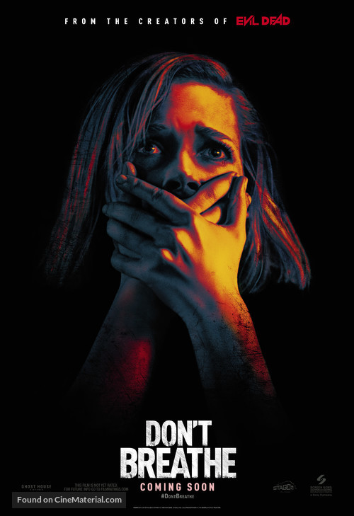 Don&#039;t Breathe - Teaser movie poster