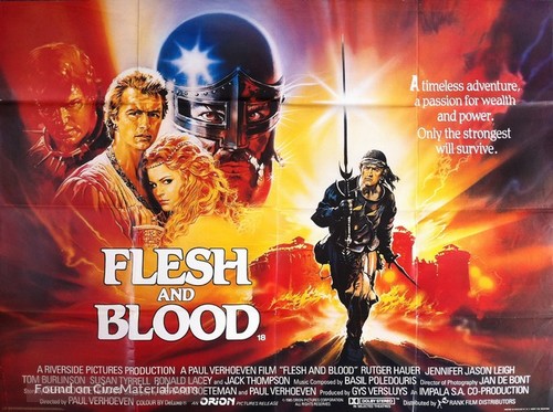 Flesh And Blood - British Movie Poster