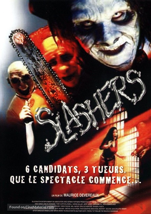 Slashers - French DVD movie cover
