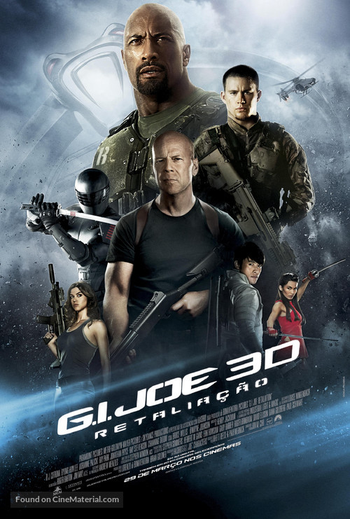 G.I. Joe: Retaliation - Brazilian Movie Poster