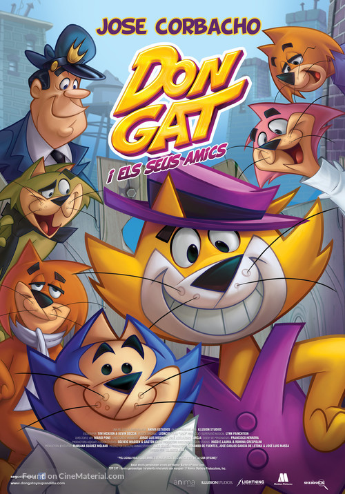 Don gato y su pandilla - Andorran Movie Poster