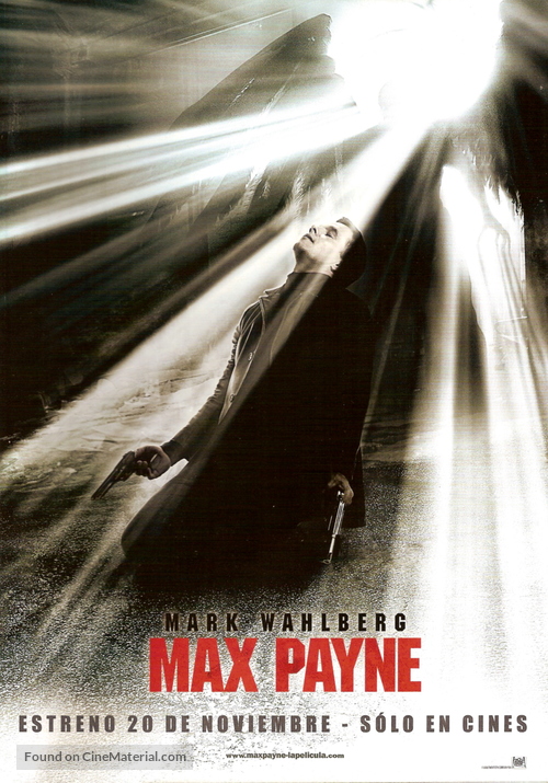 Max Payne - Argentinian Movie Poster