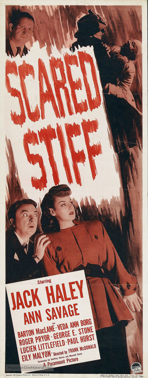 Scared Stiff - Movie Poster