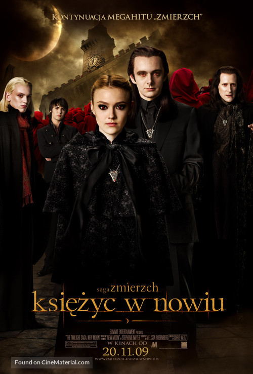 The Twilight Saga: New Moon - Polish Movie Poster