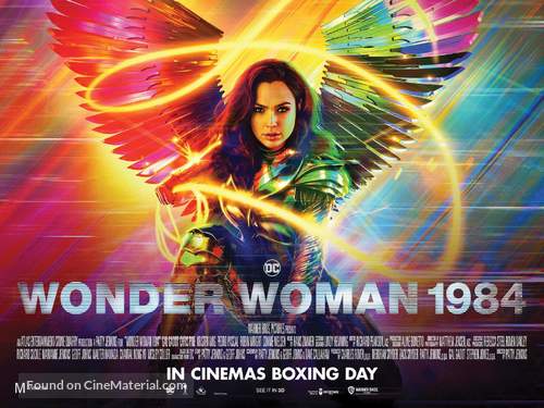 Wonder Woman 1984 - New Zealand Movie Poster