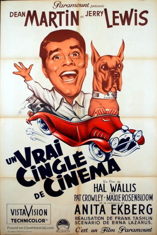 Hollywood or Bust - French Movie Poster
