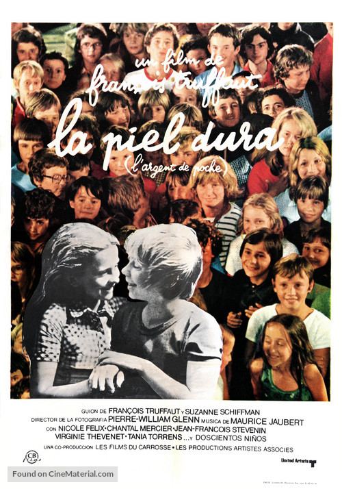 L&#039;argent de poche - Spanish Movie Poster