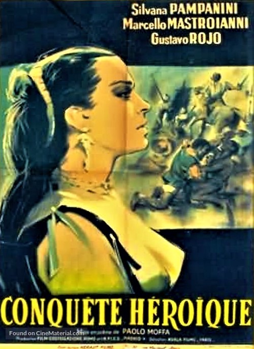 La principessa delle Canarie - French Movie Poster