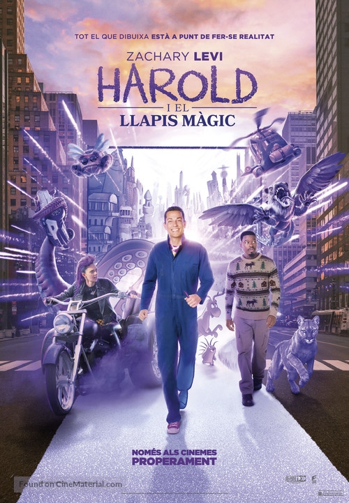 Harold and the Purple Crayon - Andorran Movie Poster