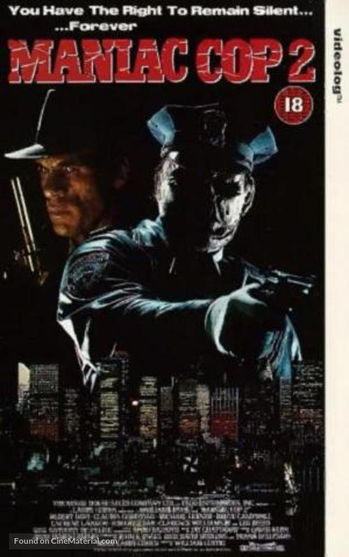 Maniac Cop 2 - British VHS movie cover
