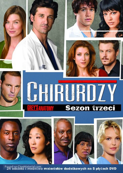 &quot;Grey&#039;s Anatomy&quot; - Polish Movie Cover