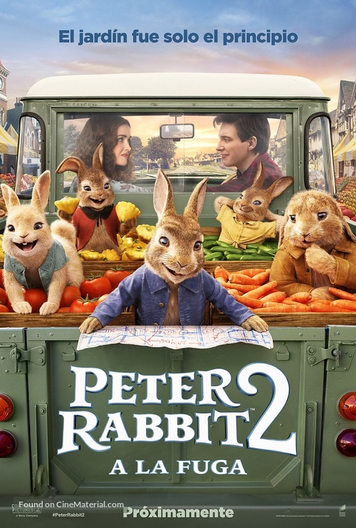Peter Rabbit 2: The Runaway - Spanish Movie Poster