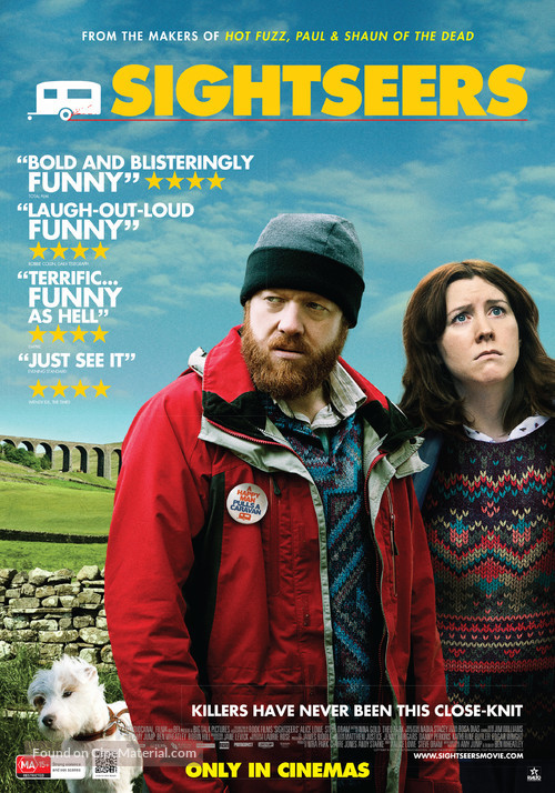 Sightseers - Australian Movie Poster