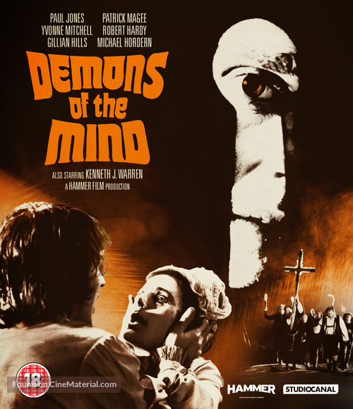 Demons of the Mind - British Blu-Ray movie cover