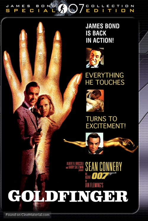 Goldfinger - German DVD movie cover