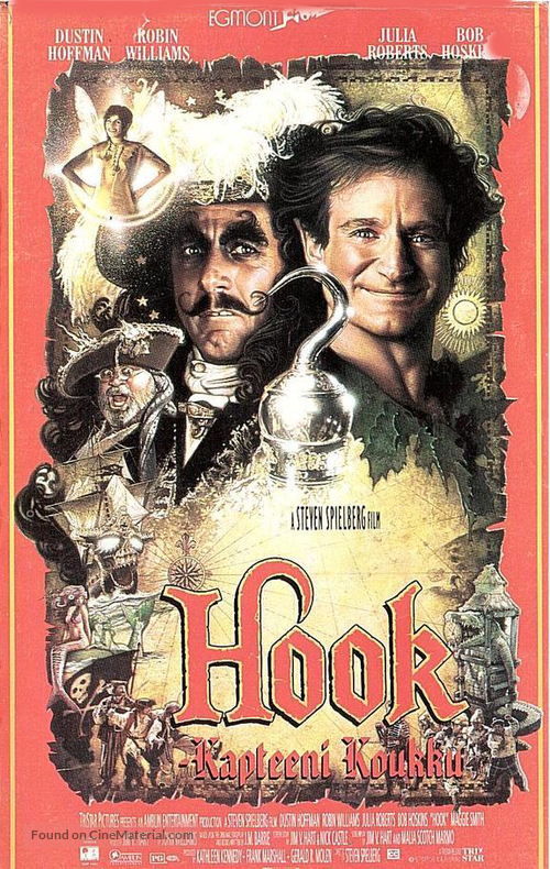 Hook - Finnish VHS movie cover