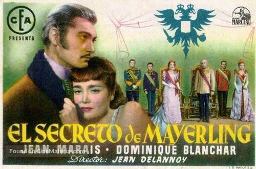 Le secret de Mayerling - Spanish Movie Poster