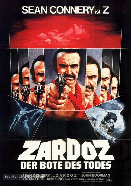 Zardoz - German Movie Poster