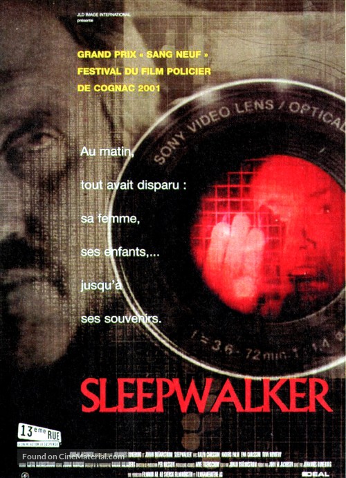 Sleepwalker - French Movie Poster