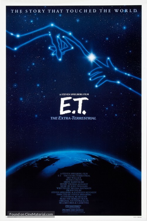 E.T. The Extra-Terrestrial - Theatrical movie poster