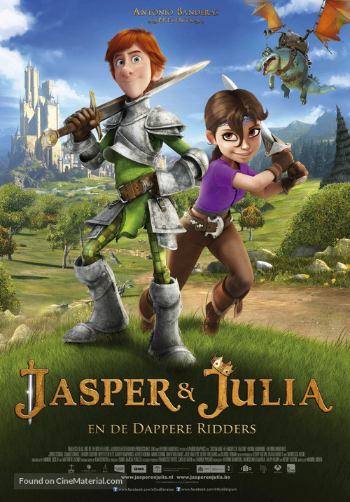 Justin and the Knights of Valour - Dutch Movie Poster